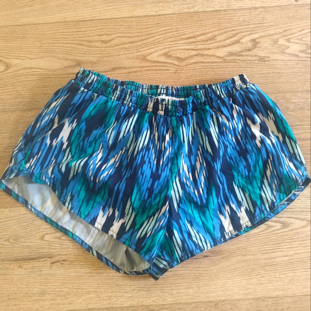 Old Navy Blue and Green Athletic Shorts